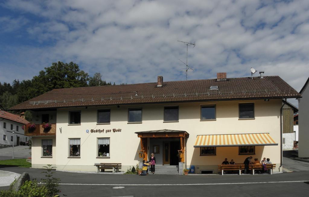 Gasthof - Pension Zur Post Achslach الغرفة الصورة